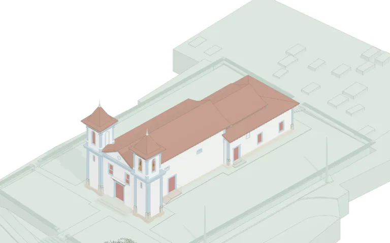 Scan-to-HBim: Igreja Matriz de Santo Amaro